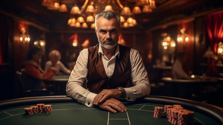 Ilustrasi modern hiburan sports & casino di perangkat mobile Android dan iOS dengan interaksi pengguna aktif